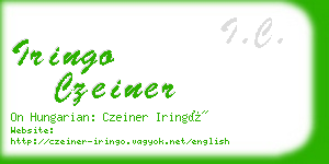 iringo czeiner business card